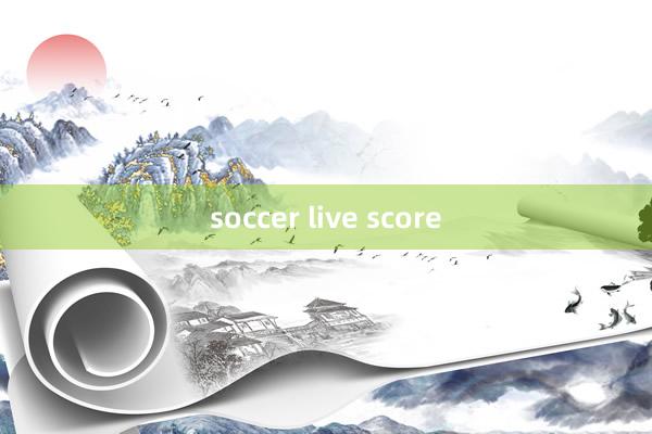 soccer live score